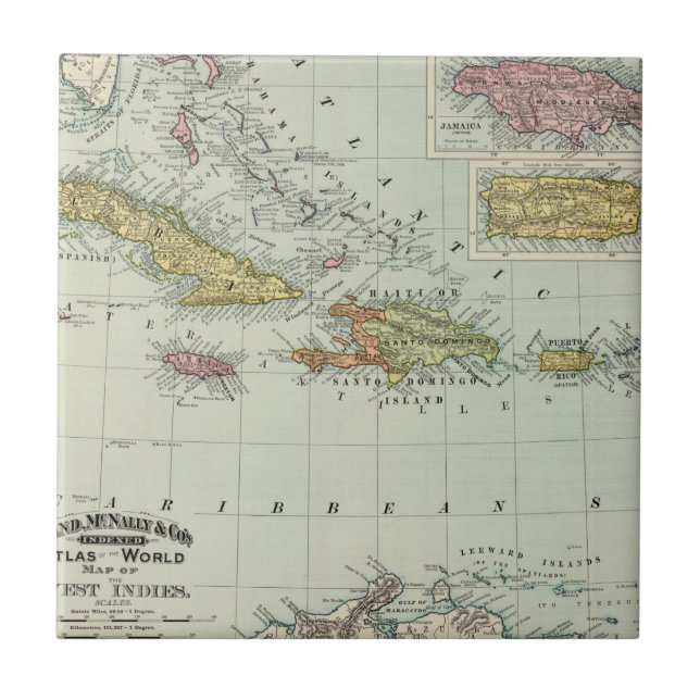 Azulejo De Cerámica Las Antillas 11 (Frente)