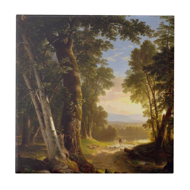 Azulejo De Cerámica Las hayas (Frente)