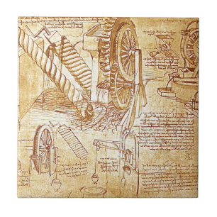 Azulejo De Cerámica Las notas de da Vinci