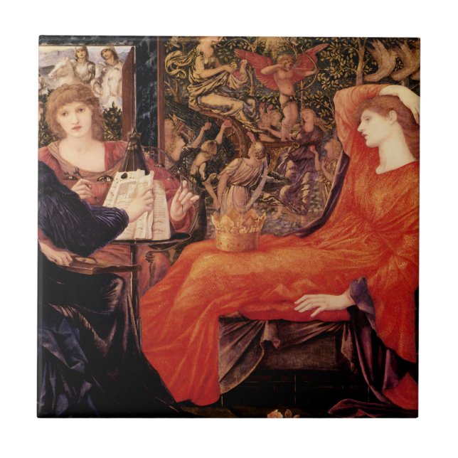 Azulejo De Cerámica Laus Veneris (Frente)