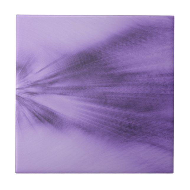 Azulejo De Cerámica Lavanda Explosiva (Frente)