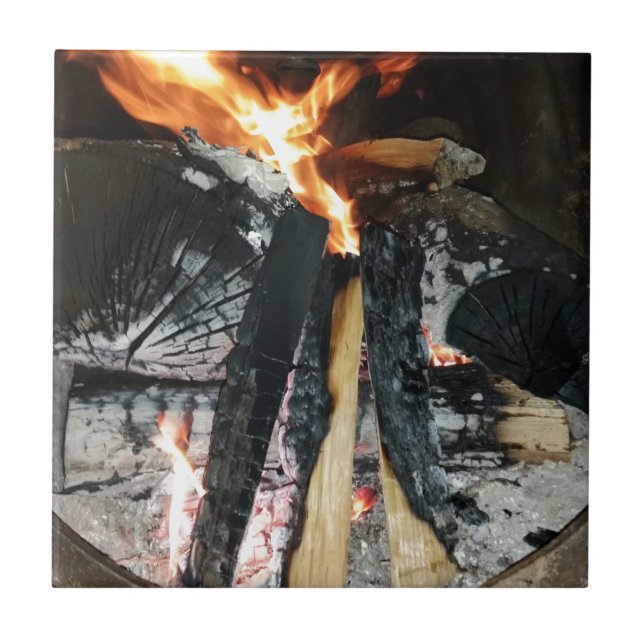 Azulejo De Cerámica Leña (Frente)