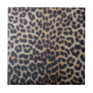 Azulejo De Cerámica Leopard Fur