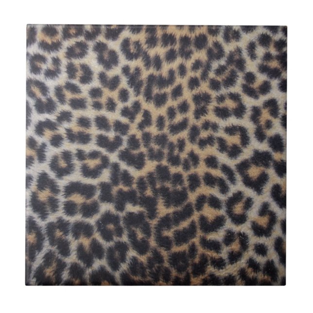 Azulejo De Cerámica Leopard Fur (Frente)