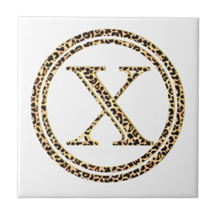 Azulejo De Cerámica Leopardo X