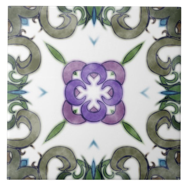 Azulejo De Cerámica Leslie (Frente)