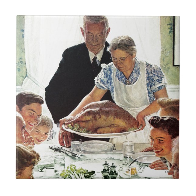 Azulejo De Cerámica Libertad para el deseo (Frente)