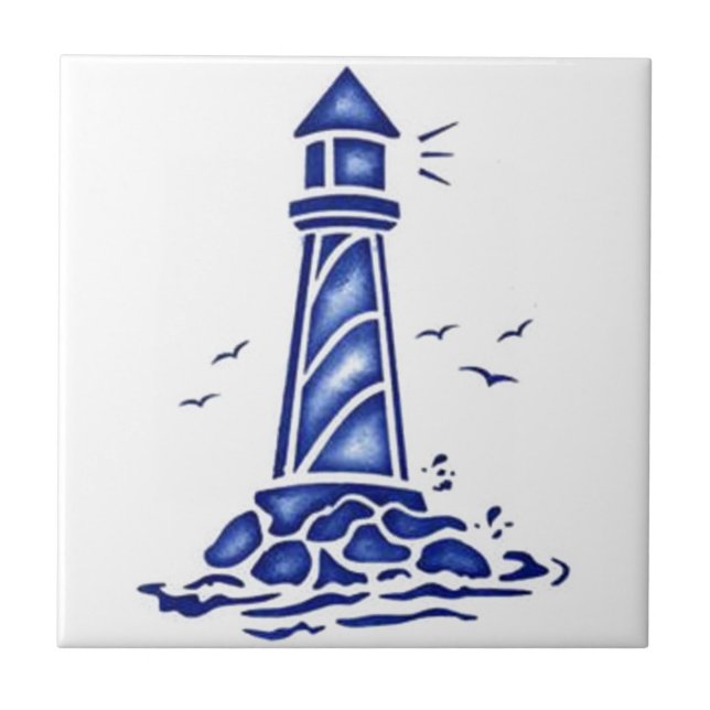 AZULEJO DE CERÁMICA LIGHTHOUSE (Frente)