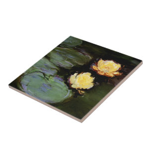 Azulejo De Cerámica Lilies de agua: 1897-98 de Monet