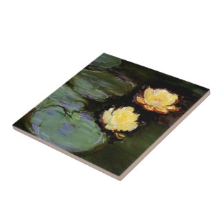 Azulejo De Cerámica Lilies de agua: 1897-98 de Monet