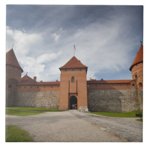Azulejo De Cerámica Lituania, Trakai, Trakai Parque Nacional Histórico