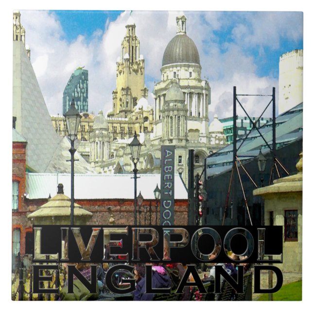 Azulejo De Cerámica Liverpool (Frente)