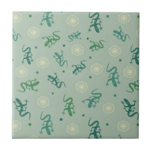 Azulejo De Cerámica Lizard