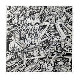 Azulejo De Cerámica Lo adecuado, o, una transfiguración frágil