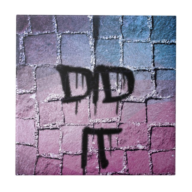 Azulejo De Cerámica Lo hice - confesión sangrienta (Frente)