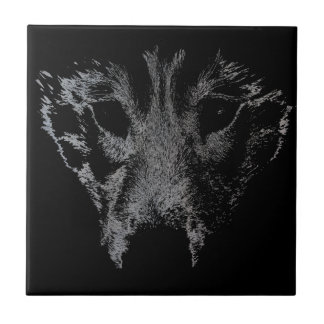 Azulejo De Cerámica Lobo Cerámica Tile Husky Pup Decoración De Perro S