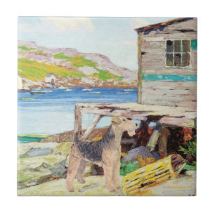 Azulejo De Cerámica Lobster Pots