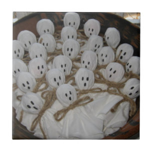 Azulejo De Cerámica Lollipop Ghosts