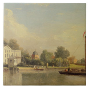 Azulejo De Cerámica Los 1688-1744) chalets de Alexander Pope (,