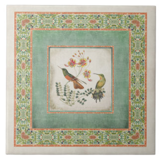 Azulejo De Cerámica Los colibríes n del vintage del Chinoiserie