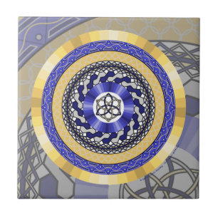 Azulejo De Cerámica Los colores de la mosaico de Año Nuevo