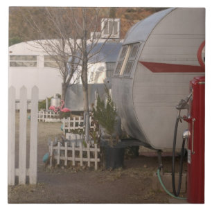 Azulejo De Cerámica Los E.E.U.U., Arizona, Bisbee: Motel sombrío de