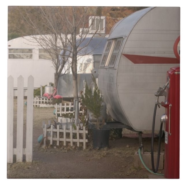 Azulejo De Cerámica Los E.E.U.U., Arizona, Bisbee: Motel sombrío de (Frente)