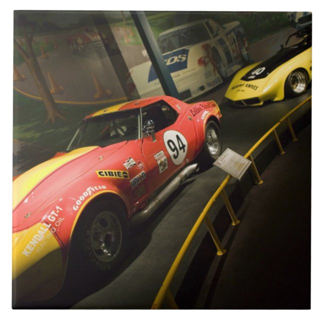 Azulejo De Cerámica Los E.E.U.U., Kentucky, Bowling Green: Corvette (Frente)