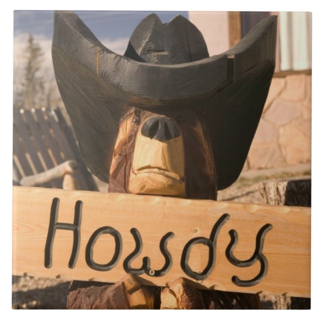 Azulejo De Cerámica Los E.E.U.U., New México, jerarquía de Eagles: (Frente)