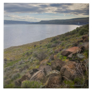 Azulejo De Cerámica Los E.E.U.U., Oregon, el condado de Gilliam, el