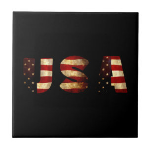 Azulejo De Cerámica Los Estados Unidos de América