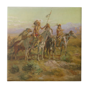 Azulejo De Cerámica Los exploradores