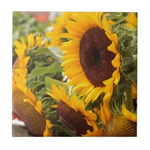 Azulejo De Cerámica ¡Los girasoles!