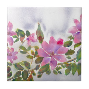 Azulejo De Cerámica Los Rosas de Nana