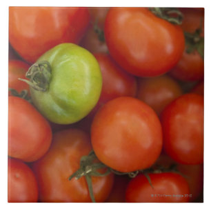 Azulejo De Cerámica Los tomates rojos y verdes con a para la venta