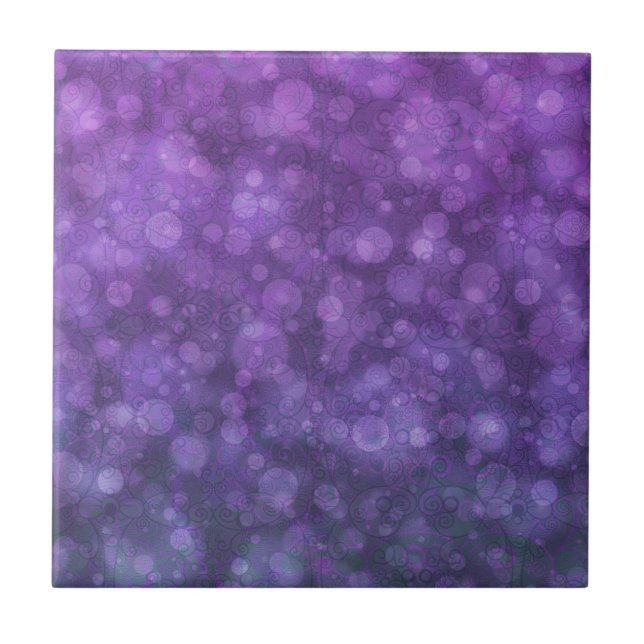 Azulejo De Cerámica Luces de hadas II (Frente)