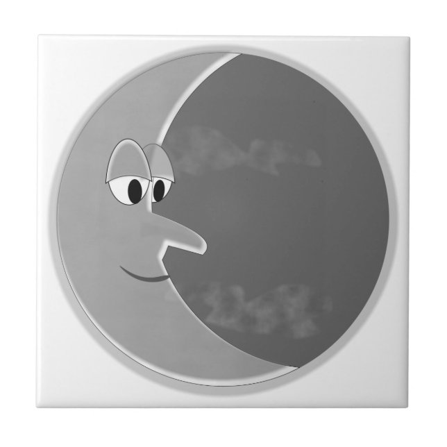 Azulejo De Cerámica Luna (Frente)