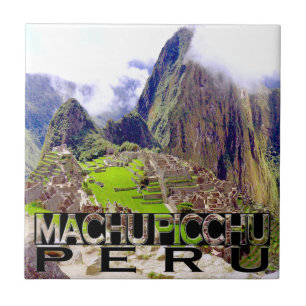 Azulejo De Cerámica Machu Picchu