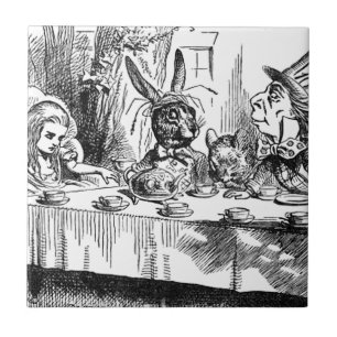 Azulejo De Cerámica Mad Hatter