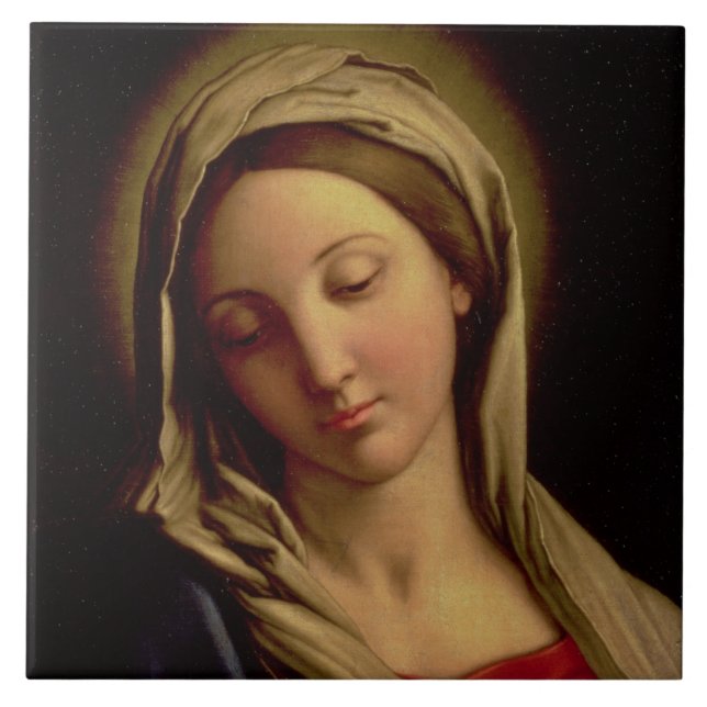 Azulejo De Cerámica Madonna (Frente)