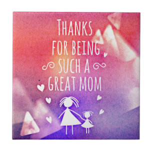 Azulejo De Cerámica madre grande