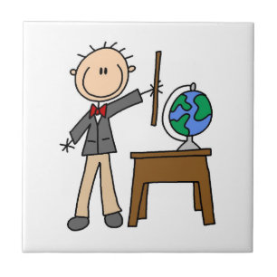 Azulejo De Cerámica Maestra Con Globe