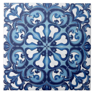 Azulejo de cerámica Majólica Mediterránea