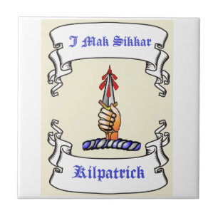 Azulejo De Cerámica Mak Sikkar de la daga I de Kilpatrick