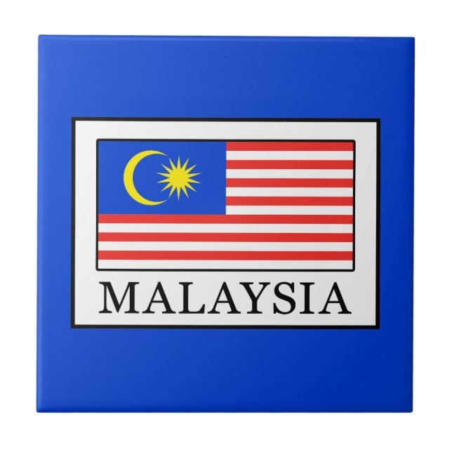 Azulejo De Cerámica Malasia (Frente)