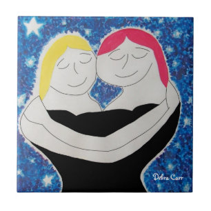 Azulejo De Cerámica Mamá y yo-tile