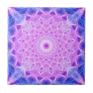 Azulejo De Cerámica Mandala de la amabilidad
