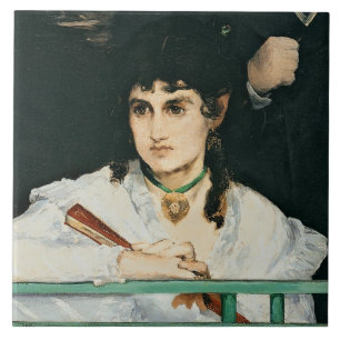 Azulejo De Cerámica Manet el el balcón, detalle, 1868-9