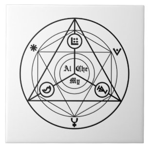 Azulejo De Cerámica Manifiesto de alquimia