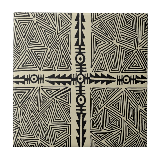 Azulejo De Cerámica Mapa de VooDoo de Shaman (Frente)